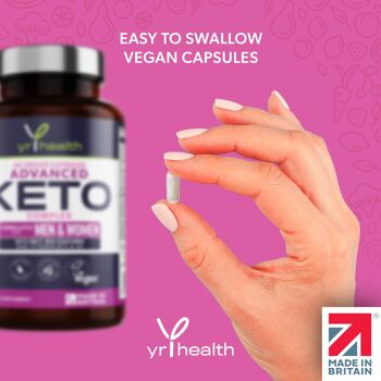 Complexe Keto avancé - Soutenir votre alimentation - 60 capsules végétaliennes 5