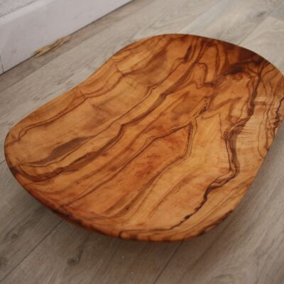 Large olive wood plate