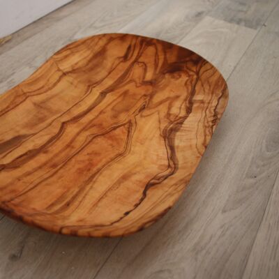 Large olive wood plate