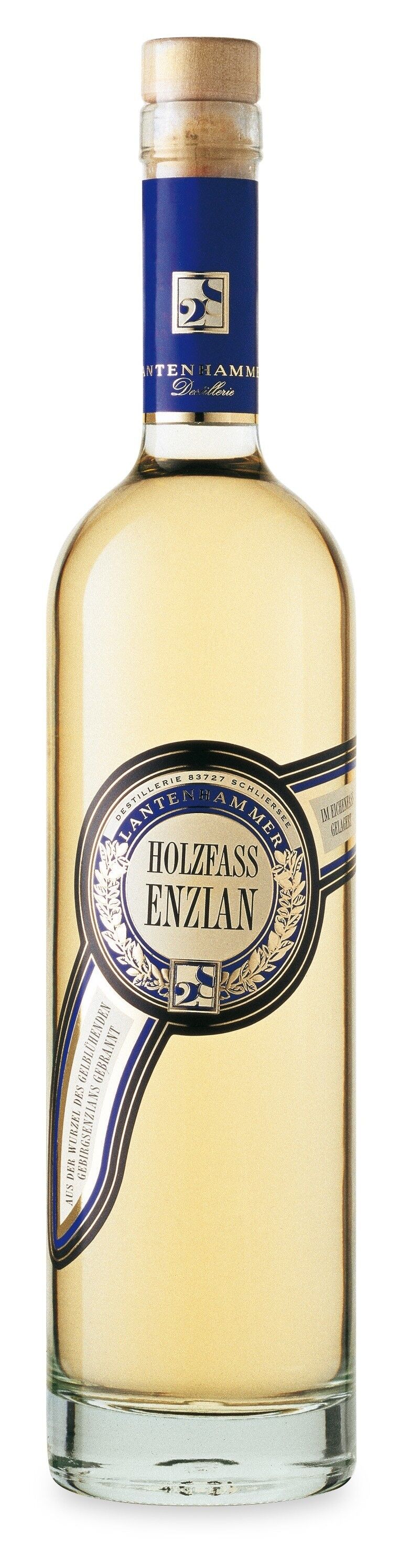 LANTENHAMMER tonneau en bois gentiane 40% 700 mL