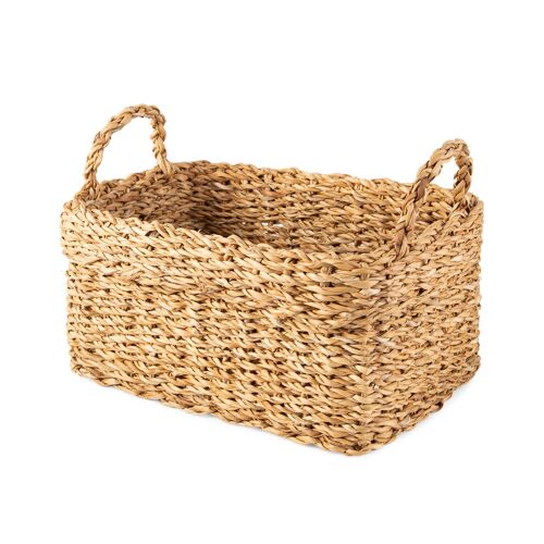 Panier de rangement, Naturel, M