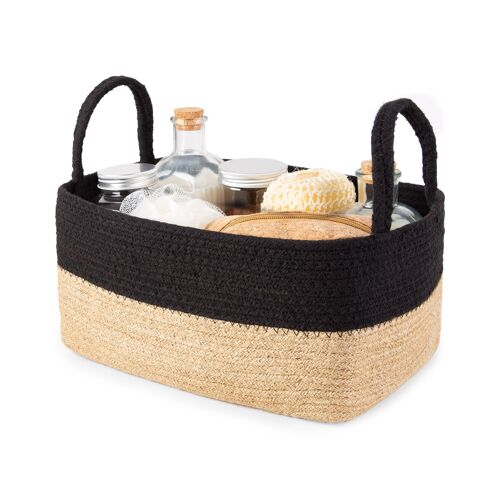 Panier de rangement, Naturel, M