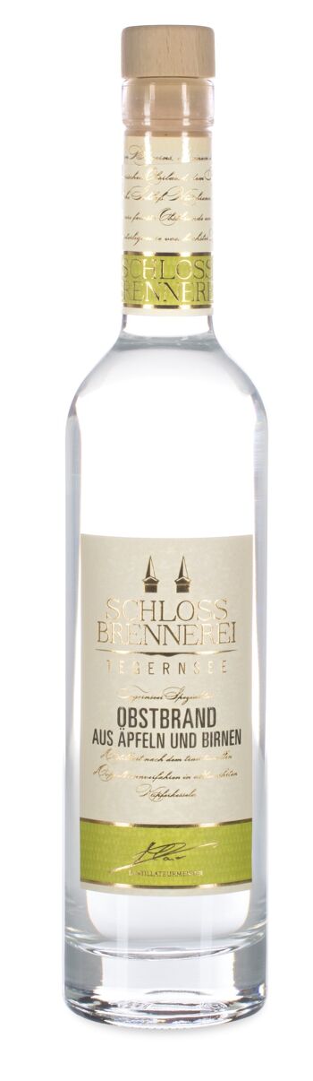 Eau-de-vie de fruits Schlossbrennerei Tegernsee 40% 700 mL 1