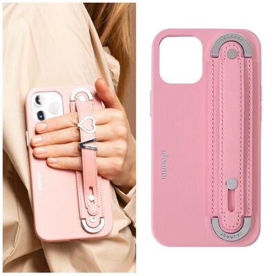 iPhone Crescent case - iPhone 12 / 12 Pro - POWDER PINK