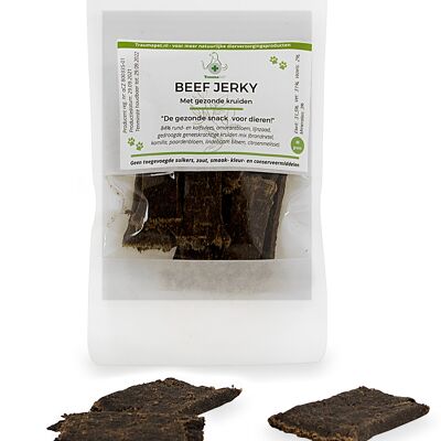 Beef Jerky with healthy herbs