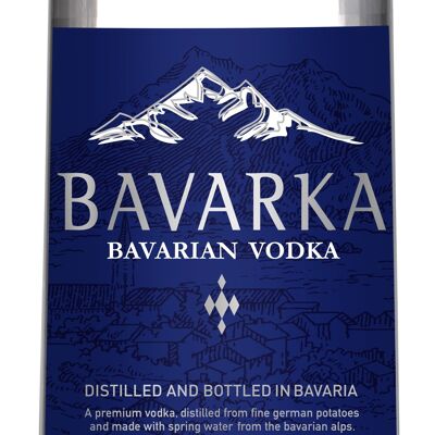 Vodka bavaroise BAVARKA 43% 500 mL