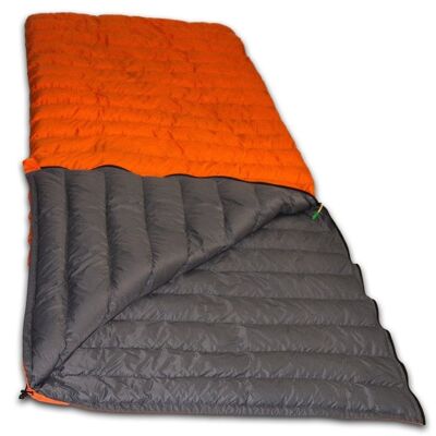 Lowland outdoor® super compact blanket - 590g - 210x80 cm +8°c