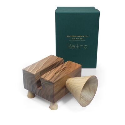 Ecophonic® Retro® Altoparlante in legno massello ecologico e fatto a mano