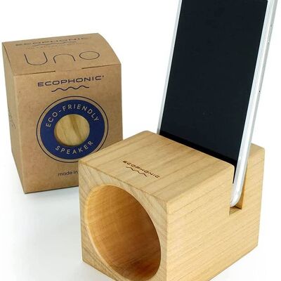 Ecophonic® UNO® CHERRY Wood Ecological and Natural Speaker