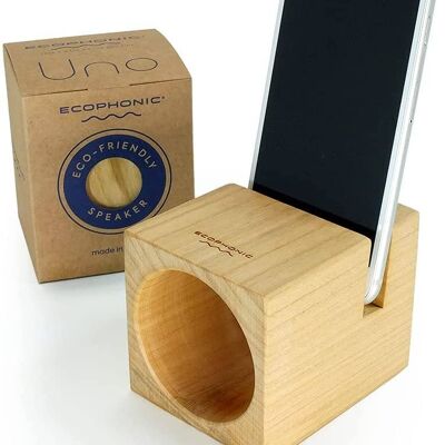 Ecophonic® UNO® CHERRY Wood Ecological and Natural Speaker