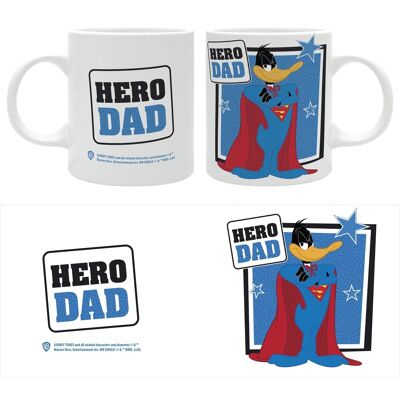 "Hero DAD" - Looney Tunes - Mug -  Daffy Duck "spécial fête des Pères"