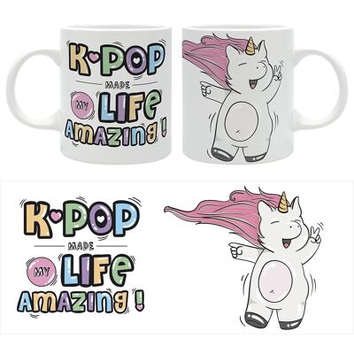 K-POP - Mug 320 ml – Happy Mix - Licorne - boîte x2