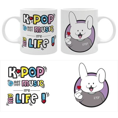 K-POP - Mug 320 ml – Happy Mix - Lapinou - boîte x2