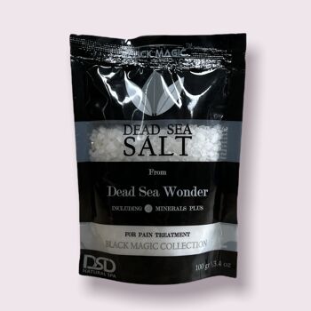 Black Magic - 4 morceaux de sel de la Mer Morte 100 grammes 2