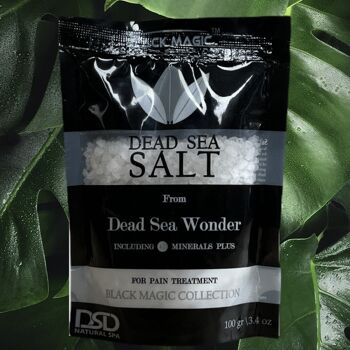Black Magic - 4 morceaux de sel de la Mer Morte 100 grammes 3