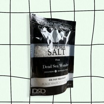 Black Magic - 4 morceaux de sel de la Mer Morte 100 grammes 4
