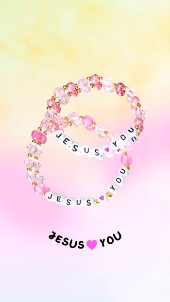 Bracelet - JESUS <3 VOUS 1