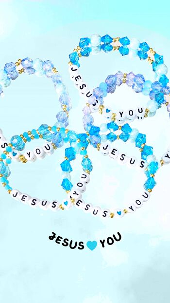 Bracelet - JESUS <3 VOUS 4