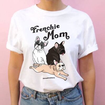 Frenchie maman - Tshirt