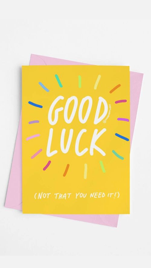 Good Luck - Card