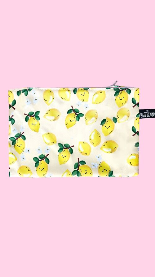 Makeup Bag - Big Pouch - Limoncello