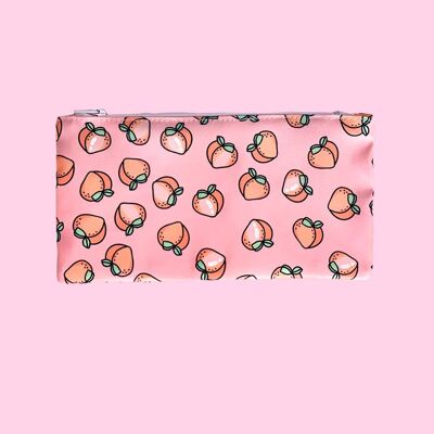 Makeup Bag - Small Pouch -  Peach Candy