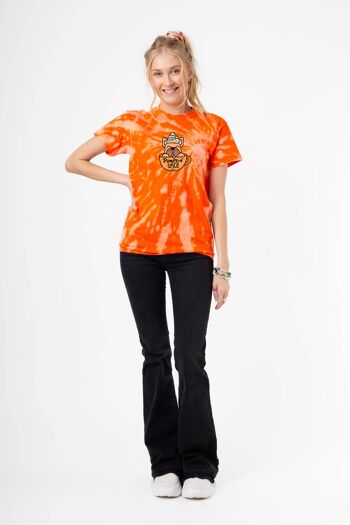 Pumpkin Spice Frenchie - Tie Dye - Tshirt 2