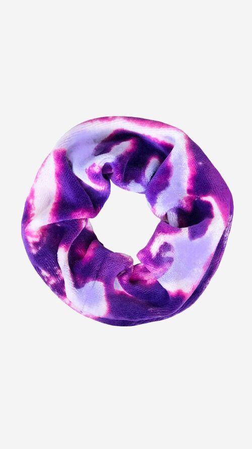 Purple Tie Dye - Scrunchie