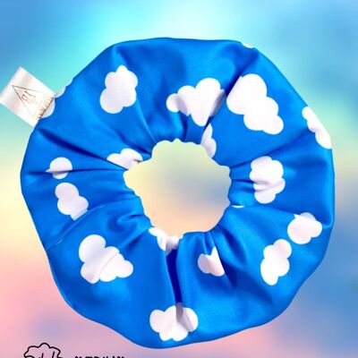 Scrunchie - XL - Nubes Azules