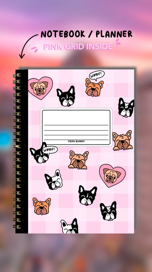 Spiral Notebook - Sweet Dogs