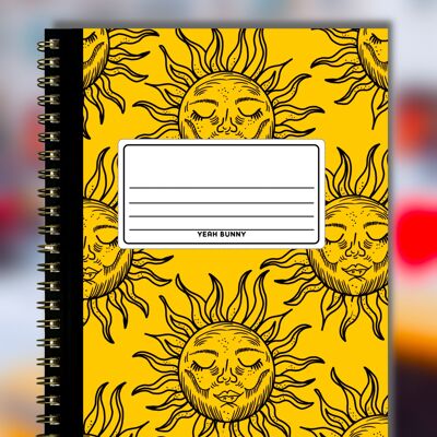 Cuaderno de espiral - Tarot - El sol