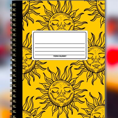 Spiral Notebook - Tarot - The Sun