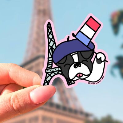 Sticker -  Frenchie Paris