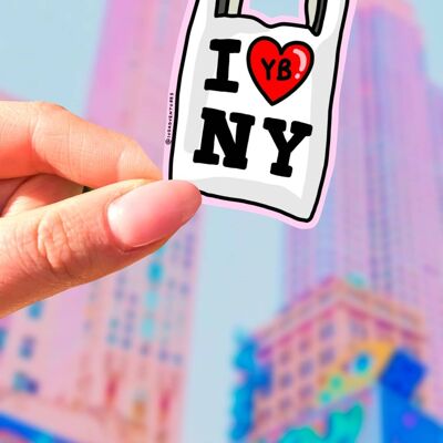 Sticker -  NYC Bag