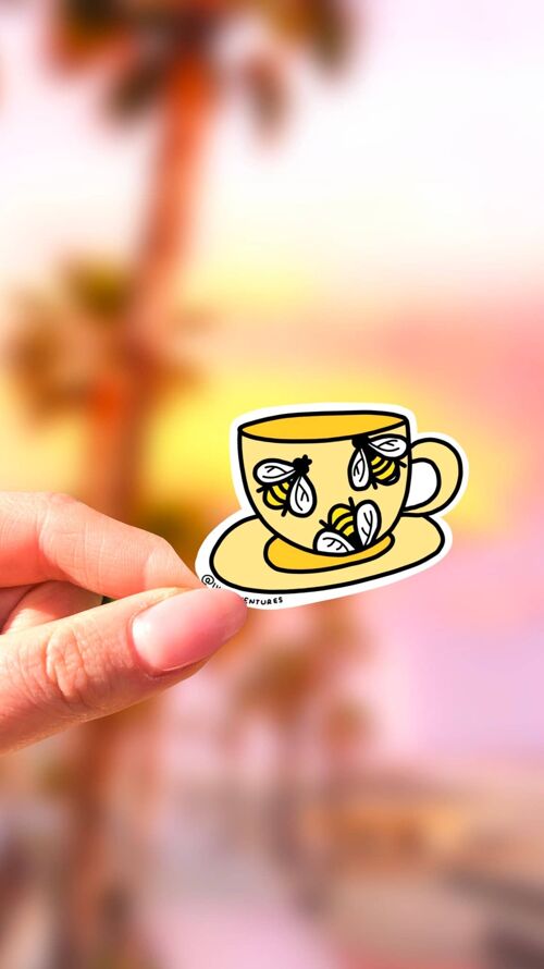 Sticker -  Tea Bee