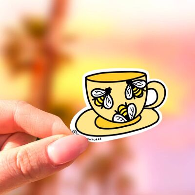 Sticker -  Tea Bee