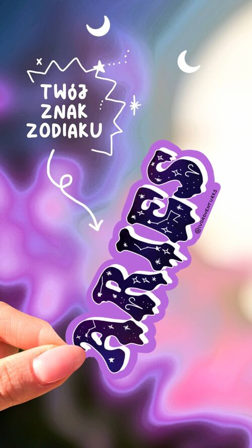 Sticker -  Zodiac - Aries