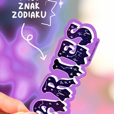 Sticker -  Zodiac - Aries