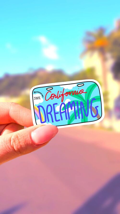 Sticker - California Dreaming