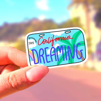 Autocollant - California Dreaming