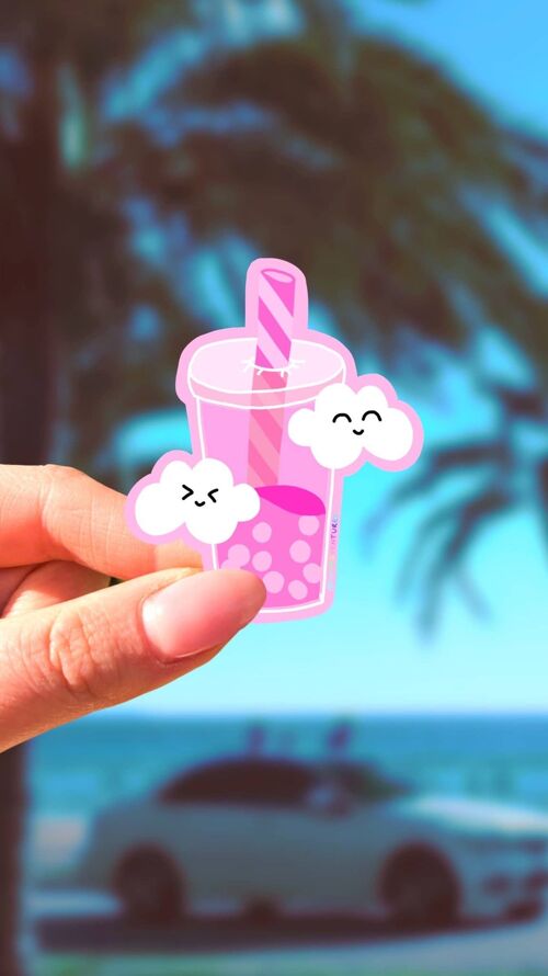 Sticker Kawaii Lichee Boba