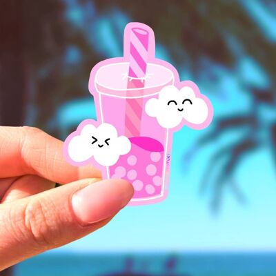 Pegatina Kawaii Lichee Boba