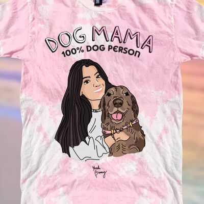 Tie Dye - Maglietta - Dog Mama - Charli