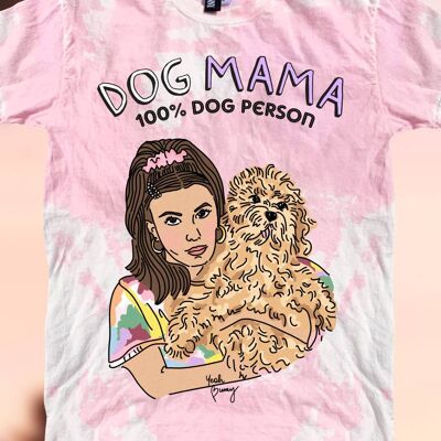 Tie Dye - Tshirt - Dog Mama - Millie