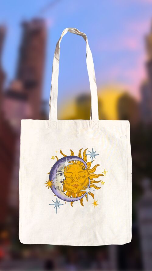 Tote Bag - Moon and Sun