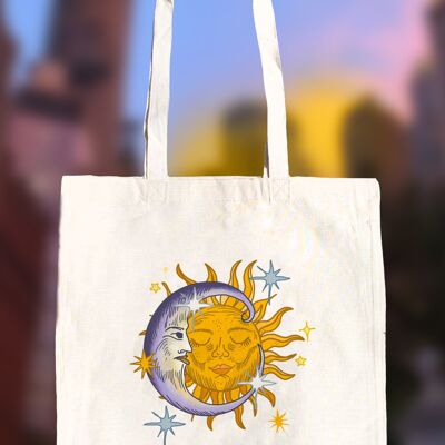 Tote Bag - Moon and Sun