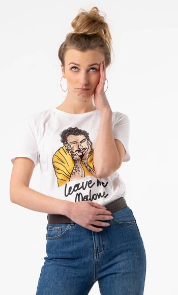 Tshirt - Laisse moi Malone 1