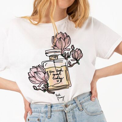 T-Shirt - Parfüm - Magnolie