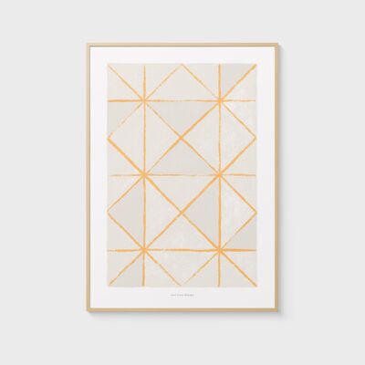 Abstract Wall Art Print 7 | A3