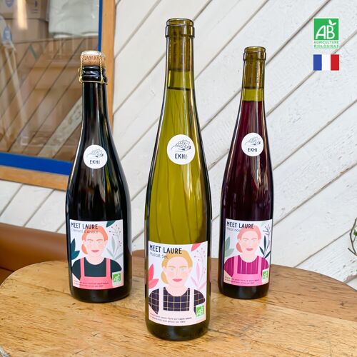 VIN BIO d'Alsace - Le pack "Meet Laure"